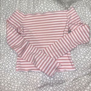 Striped Longsleeve (Over The Shoulder)